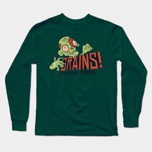 I'm a Vegan Zombie Long Sleeve T-Shirt